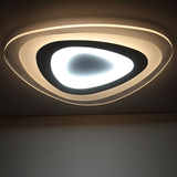 现代简约超薄创意个性异形遥控客厅卧室房间亚克力Led吸顶灯