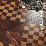 欧式家用环保复古拼花强化复合木地板12mm 个性仿古耐磨地热地暖