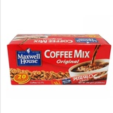 韩国进口 麦斯威尔 三合一速溶咖啡原味 20条 红盒装240g