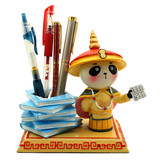 中国特色大熊猫创意笔筒桌面装饰品摆件节日生日礼品送老外小礼物