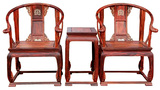 明清家居/红木家具/老挝大红酸枝(交趾黄檀)/圈椅/太师椅/皇宫椅
