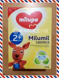 德国原装美乐宝Milumil2+奶粉 550g 6盒起运
