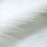 特价纯白色 长毛毛绒布布料 手机柜台装饰 格子铺展示 背景绒毛布