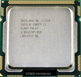 酷睿i5 760 正式版CPU 散片 I156针台式机CPU H55主板升级