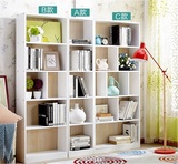 书柜书架置物架实木简约现代儿童书柜白色柜子自由组合储物柜