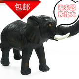 哥士尼摆件玩具大尺寸塑料软胶仿真大象静态动物模型批发新年礼物