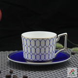 唐山骨瓷欧式咖啡杯碟套装英式红茶杯下午茶杯子经典款咖啡器具