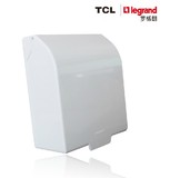 TCL罗格朗开关插座面板正品插座防水盒防溅盒86型浴室盒插座专用
