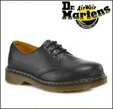 香港正品代购Dr.Martens马丁靴1461 经典3孔黑色软皮舒适男休闲鞋