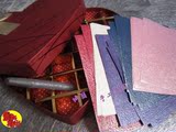27朵川崎玫瑰折纸材料包 创意礼物, 珠光手揉纸花 中礼盒  非成品