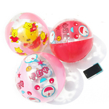 维尼熊机器猫哆啦A梦不倒翁双层气球戏水玩具儿童水上玩具球