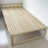实木折叠木板床 儿童床 硬板床 完全环保健康 特价