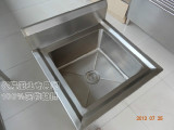 特价水盆不锈钢水池水槽单品单双槽单厨房洗碗池消毒池洗菜盆加厚