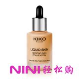 现货NINI正品海外代购，KIKO含维c持久保湿遮瑕裸妆效果粉底液