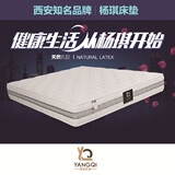 杨琪床垫 乳胶独立弹簧1.8米加厚偏软舒适席梦思双人床垫西安送货