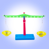 创意科技小制作小发明器材儿童科学实验玩具 手工教具 杠杆天平称