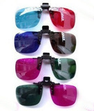 红蓝3D眼镜 3d立体眼镜 3D电影 3d眼镜夹片式近视电脑专用