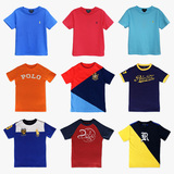 正品现货代购美国RL拉夫劳伦POLO Ralph Lauren男童圆领短袖T恤