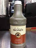 特价促销Monin,莫林焦糖风味糖酱,焦糖风味淋酱,1.89L,