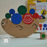 日单蜗牛平衡木 幼儿童益智亲子玩具可供三人游戏 男孩女孩桌游96