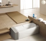 佛山高品质卫浴 普通浴缸 亚克力空缸 简易缸/高亮洁白浴缸含下水