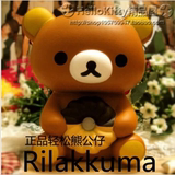 日本原版包装 轻松熊公仔摆件Rilakkuma PU柔软可捏 家居摆件