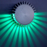 现代简约LED扇形灯铝材过道地脚灯吸顶式背景壁灯橱窗照画展厅灯