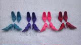 厂家直销中国barbie芭比娃娃可儿娃娃鞋子高跟鞋儿童玩具配件批发