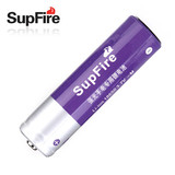 SupFire强光手电筒原装紫电池神火专用18650型 反复充电锂电池