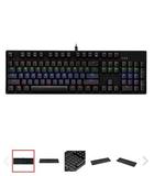雷柏V500L RGB机械游戏键盘 机械键盘 黑轴 青轴全彩背光游戏键盘
