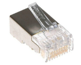 正品促销 安普AMP 5-569530-2 超五类 屏蔽RJ45水晶头 569530-2