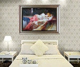 纯手绘油画人体艺术现代卧室酒店包房欧美裸画印象欧式人物睡美人