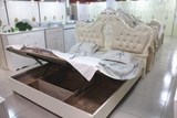 法式床 高箱 低箱  欧式 1.8米 低箱 欧式 香河 象牙软包 包邮