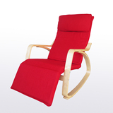 摇椅躺椅逍遥椅休闲椅沙发摇摇椅阳台实木质单人布艺室内创意靠椅