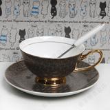 商务男士女士咖啡杯包邮欧式骨瓷杯精致茶杯美式花茶杯咖啡厅杯子