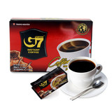 越南中原G7咖啡 G7纯黑咖啡 无糖无奶 2克*15小袋 盒G7黑咖