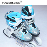 正品德国宝狮莱2013新款 Genesis创世纪儿童休闲轮滑鞋溜冰鞋