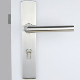 304不锈钢拉丝面板门锁把手 室内面板执手锁 面板门锁拉手 包邮