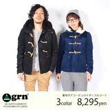 日本原单 grn短款棉衣 男女都可穿可做情侣装grn213156k