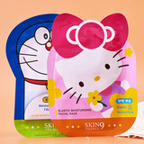 Skin9 Hello Kitty 猫咪 哆啦A梦 补水弹力保湿卡通面膜 买10包邮