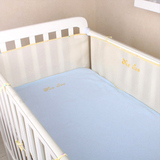 蒂乐夏季婴儿床围宝宝床围bb儿童床帷三明治床围上用品3D透气网眼