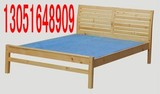 环保家具 1钻 267A号实木床 双人床 单人床 免费送货 租房家具