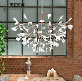 北欧风格后现代创意个性样板房客厅餐厅卧室设计师树形雪花吊灯