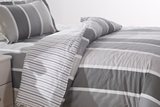 大学校男女宿舍寝室1.2米1.0m条纹床单纯棉单人床3三件套床上用品