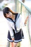 [好质量]春季海军风长袖水手服连衣裙日本学生装jk制服女校服套装