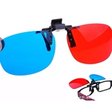 抢暴风影音电脑电视近视专用3d夹片眼镜3d眼睛高清3d眼镜夹片包邮
