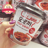 韩国进口食品 YOPOKKI香辣炒年糕 速食年糕条 杯装年糕条140g
