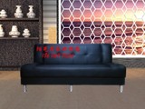 办公居家折叠sofa简约现代多功能PU皮革沙发床可定制北京特价包邮