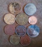 全国包邮 10个国家10枚纪念币 外国钱币硬币收藏 美国英国