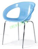 吧台椅高脚椅时尚酒吧椅子吧凳椅简约电脑椅塑料蓝色特价WA900